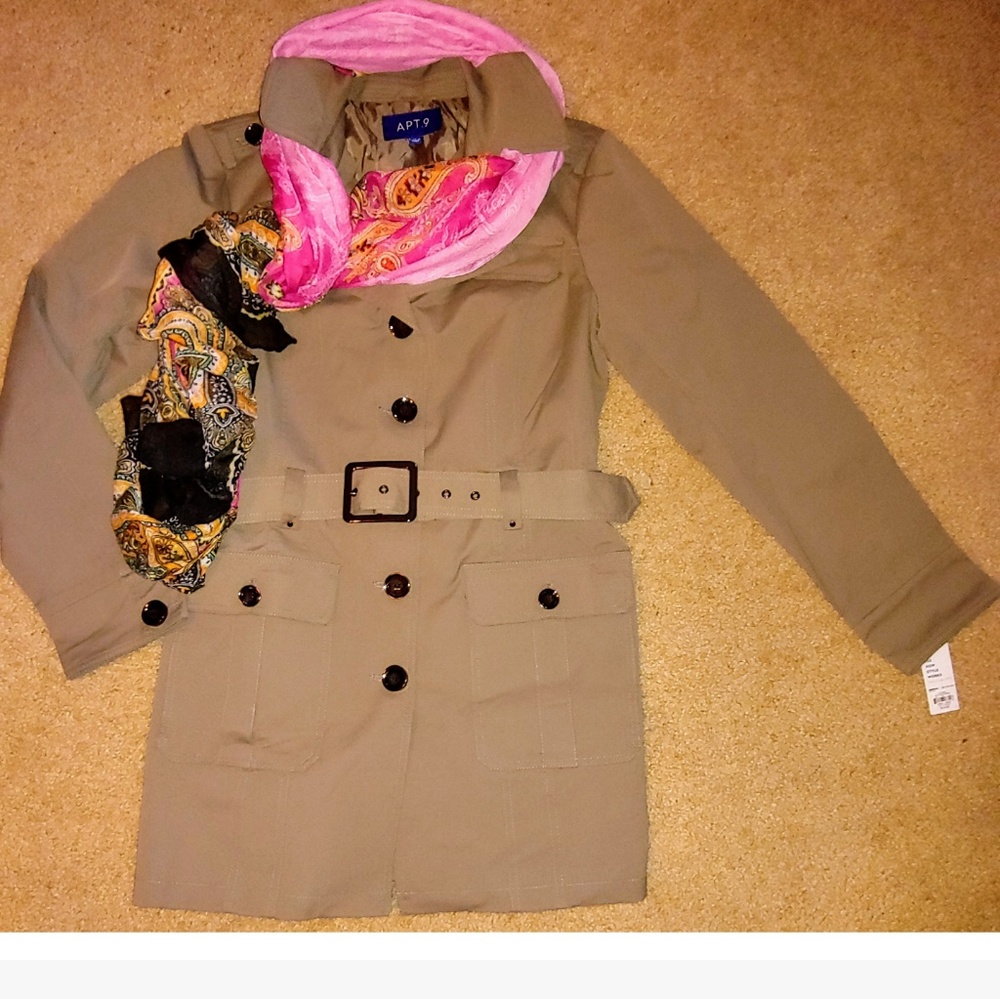 NWT ladies trench coat!